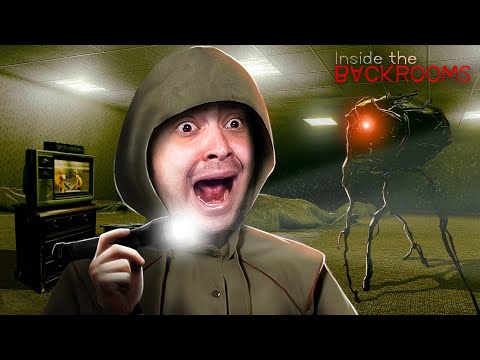 alanzoka jogando Inside the Backrooms com os amigos - #1