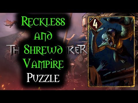 Reckless and Shrewd Vampire Puzzle - Thronebreaker The Witcher Tales