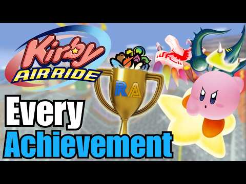 I Got EVERY ACHIEVEMENT In Kirby Air Ride! | Retro Achievements