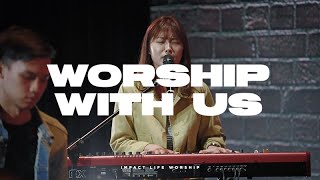 Never Let Go &amp; The Stand [Worship With Us]
