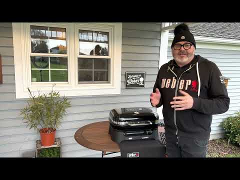 Weber Lumin Compact Elektrogrill, schwarz
