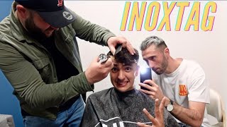 INOXTAG FAIT LA COUPE LA PLUS STYLÉE DE SA VIE!! (il est en stress)