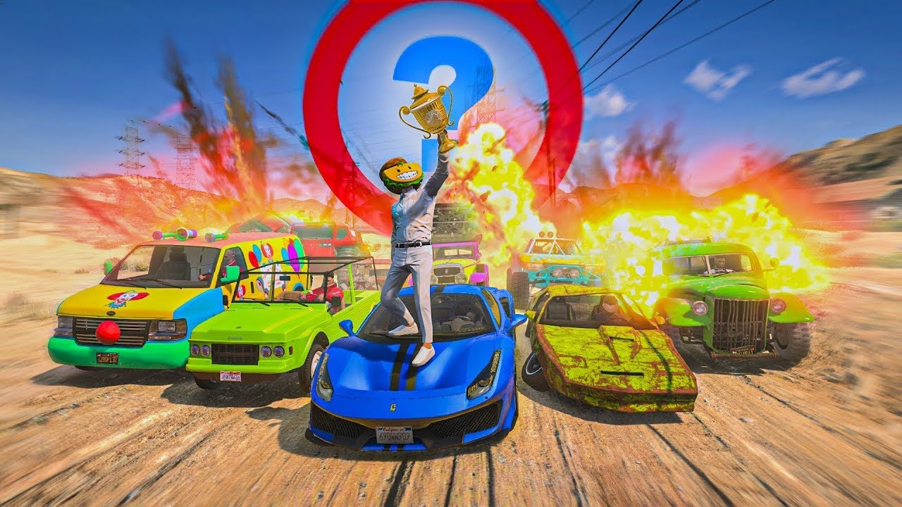 EL ÚLTIMO EXPLOTA CON COCHES ALEATORIOS! VICTORIA HISTÓRICA! - GTA 5 ONLINE