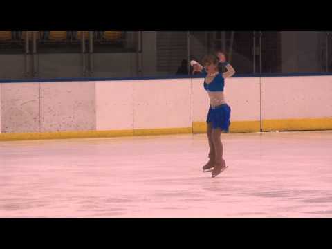 9 Joanna Hass   FS Junior Solistki   Mistrzostwa Polski   Cieszyn 2015