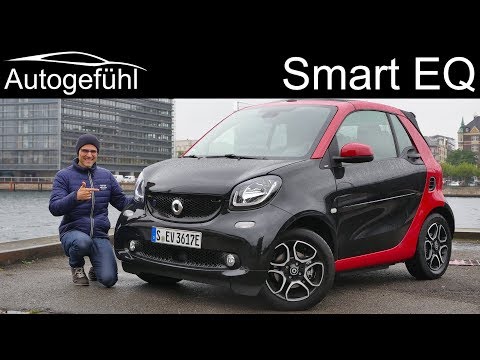 Smart fortwo EQ Cabrio FULL REVIEW with sustainability feature - Autogefühl