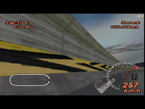 Gran Turismo 2 - Suzuki Escudo - 655 Km/h - Nitro - Test Course - Duckstation - 60 fps