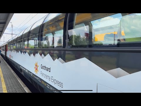 SBB Gotthard Panorama Express w składzie Porta Moravica.