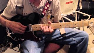 Intro lick Ray Price &quot;Bright Lights and Blond-Haired Women&quot; for 6 string