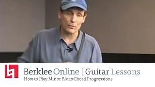 How to Play Minor Blues Guitar Chord Progressions