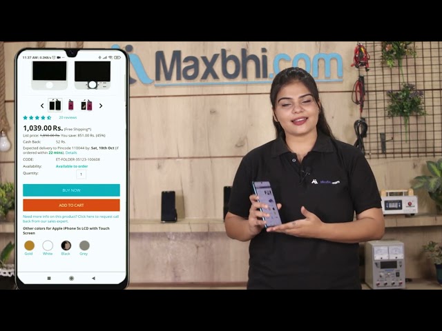 Product video thumbnail for Battery for Realme C11