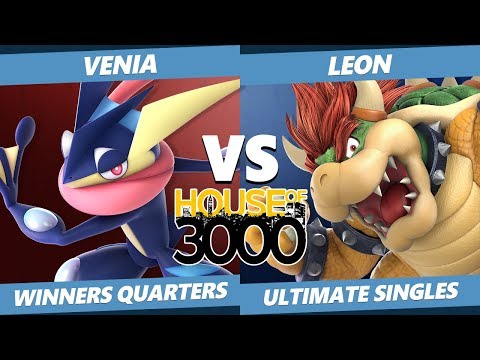 Smash Ultimate Tournament - DA | Venia (Greninja) Vs. Leon (Bowser) Xeno 146 SSBU Winners Quarters