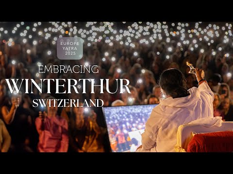 Amma Embraces Zürich: Europe Yatra 2025
