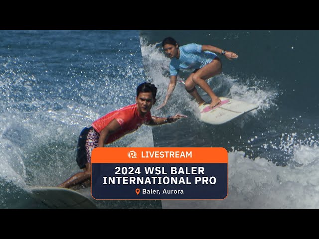 LIVESTREAM: 2024 WSL Baler International Pro surfing competition