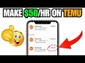Make $50/Hour On Temu (New Referral Method)