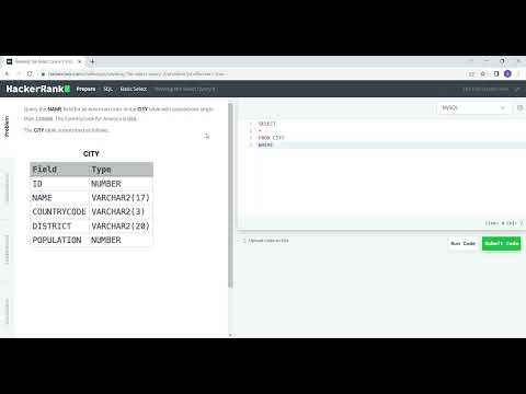 Hackerrank Sql Revising The Select Query 2 Sql Learning