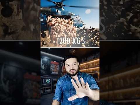 WAIT… Why Indian Military is THROWING 1,200 KG CHICKEN From Sky On Republic Day? #shorts