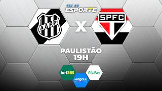 PONTE PRETA X SÃO PAULO - AO VIVO | CAMPEONATO PAULISTA – 15/02/2026