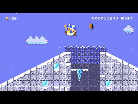 Peaceful Peaks by Dr. H2O - Super Mario Maker 2 - No Commentary 1bz