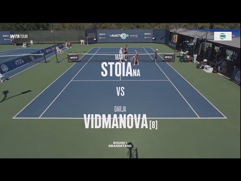 Mary Stoiana (USA) vs  (8) Darja Vidmanova (CZE) - Game, Set, Match