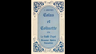 Joseph Quesnel: « Colas et Colinette » (1965)
