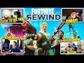 Streamers React to The Fortnite Rewind