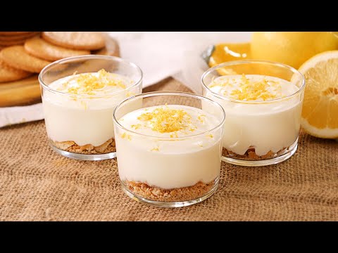 Mousse de Limón Fácil y Rápido - ¡Solo 4 Ingredientes!