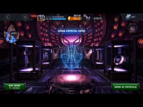 Marvel contest of champions 250 arena crystal opening