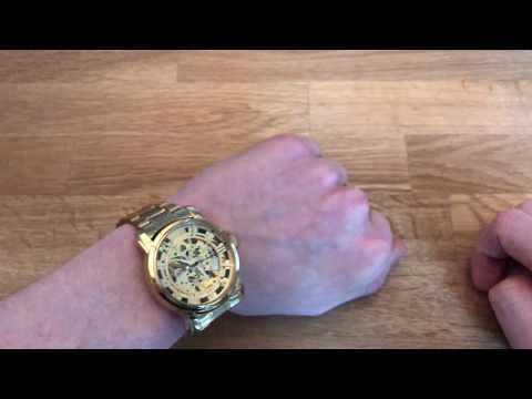 goldene Uhr Herren