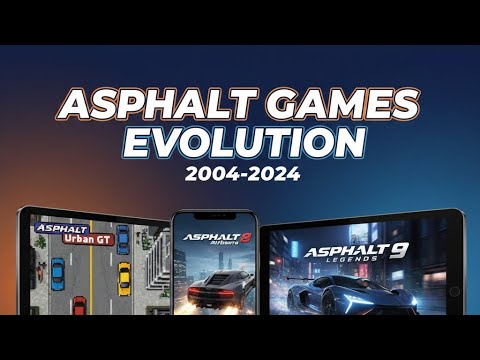 The INSANE Evolution of Asphalt Games (2004 - 2026) #gaming #racinggame #asphalt9 