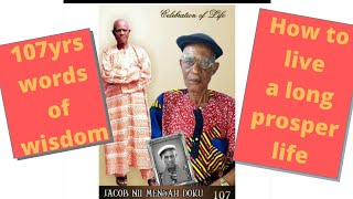 Ghanaian Elder who brought me into the Family and told a surprising story