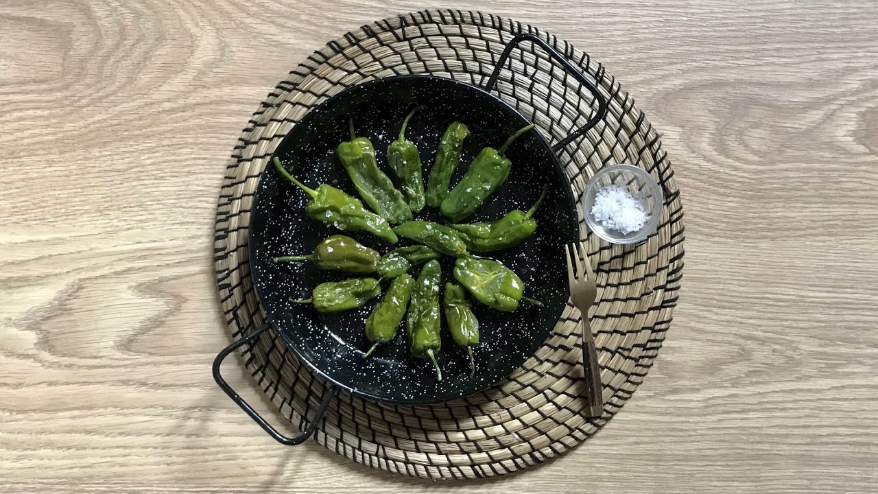 PIMIENTOS VERDES FRITOS EN EL MICROONDAS ¡Receta exprés!