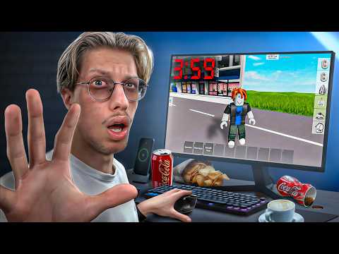 J’ai tenté de Survivre 24 Heures Enfermé dans Roblox !