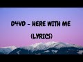d4vd - Here With Me (Cover & Lyrics)