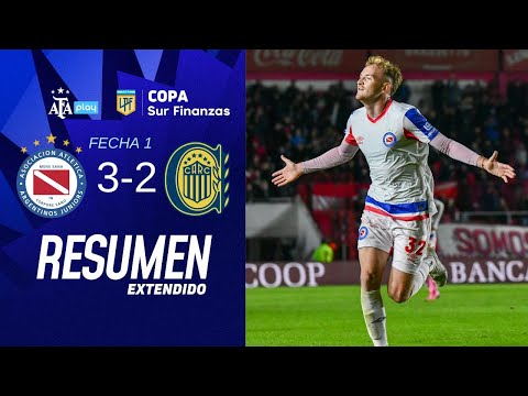 Argentinos Juniors 3-2 Rosario Central - #TorneoBetano 2024 | Resumen Extendido | Fecha 1