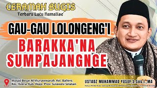 Download lagu CERAMAH BUGIS TERBARU LUCU NAMALISE' || USTADZ MUHAMMAD YUSUF,S.Sos.I.,MA || BARAKKA'NA SUMPAJANGNGE mp3