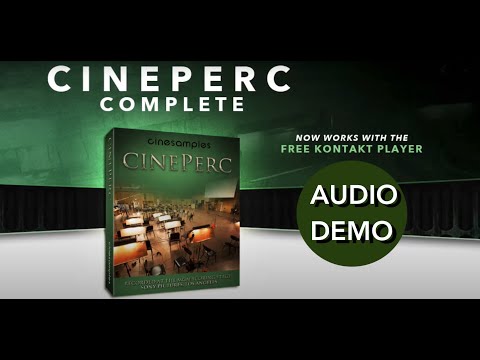 CinePerc by Cinesamples | Percussion Kontakt Instrument | Demo of ALL the Patches | COMPLETE
