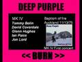 Deep Purple - Burn (MK IV 1975) 