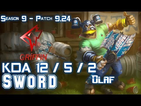 GRF Sword OLAF vs MORDEKAISER Top - Patch 9.24 KR Ranked