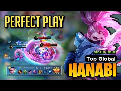 Hanabi Best Build 2023 [ Hanabi Gameplay Top Global ] By sintia imut - Mobile Legends