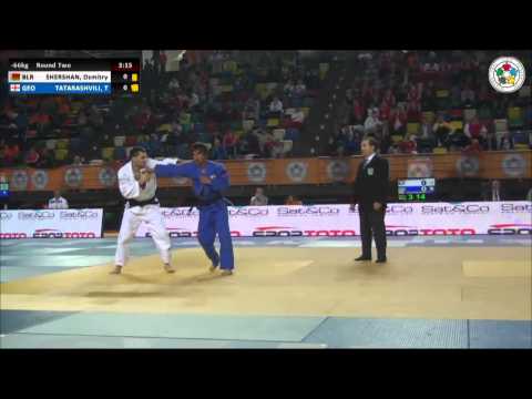 Dzmitry SHERSHAN (BLR) Vs Tornike TATARASHVILI (GEO) - Judo Grand Prix Samsun 2014 [-66kg]