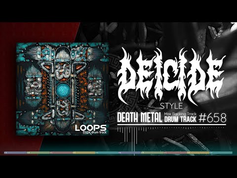 Death Metal Drum Track / Deicide Style / 100 bpm