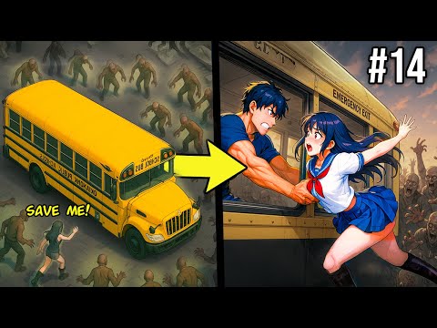 I Survived In A BUS With Beauties [Apocalypse Part 14]