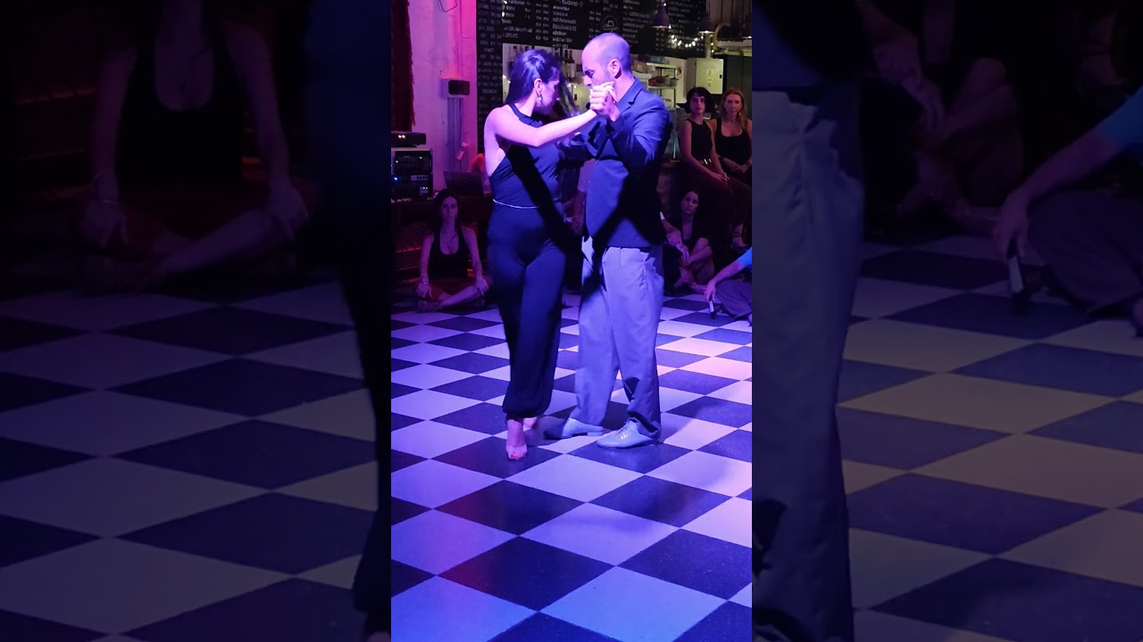 Analia Vega y Marcelo Varela en la Mordidita Tango