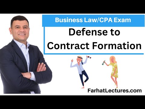 Contract Formation CPA Exam REG Business Law