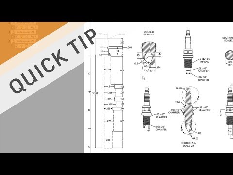 QUICK TIP: Use Sketches in Drawings