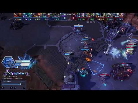 Fenix - Planet Cracker - Braxis Holdout - Heroes of the Storm - Combo with Garrosh & Sonya