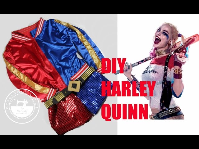 Vídeo relacionado con Funidelia Kit disfraz Oficial Harley Quinn - Suicide Squad para mujer, Incluye camiseta y chaqueta, DC Comics - Traje para adultos para Carnaval y Halloween - Talla L