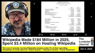 Wikipedia Made $184 Million in 2025, Spent $3.4 Million on Hosting
