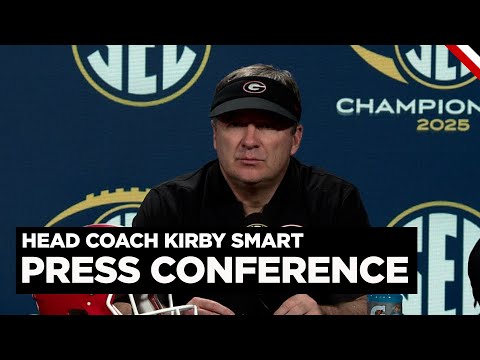 Georgia Football: Head Coach Kirby Smart SEC Championship Game vs Alabama Postgame Press Conference