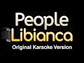 People - Libianca (Karaoke Songs With Lyrics - Original Key)